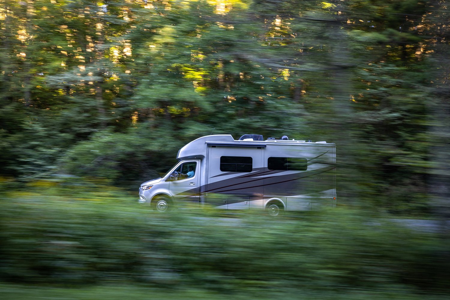 Tiffin RV on the road